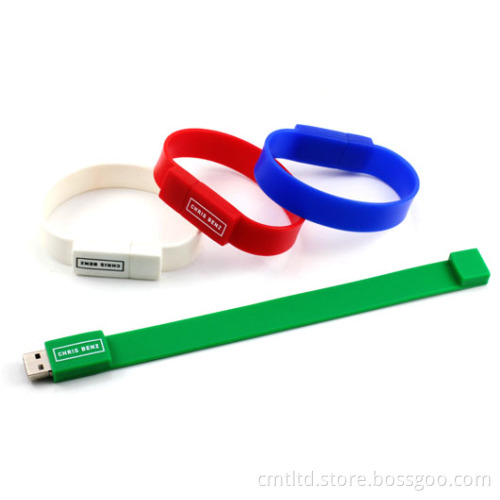 Promotional Gift Wristband Custom USB Flash Drive (CMT-WB001)